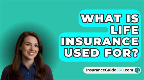 What Is Life Insurance Used For Youtube