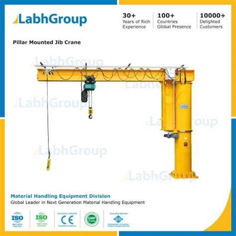 Jib Cranes Pillar Column Mounted At Rs Pillar Mounted Jib