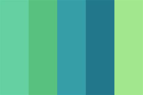 Blues n Greens Color Palette