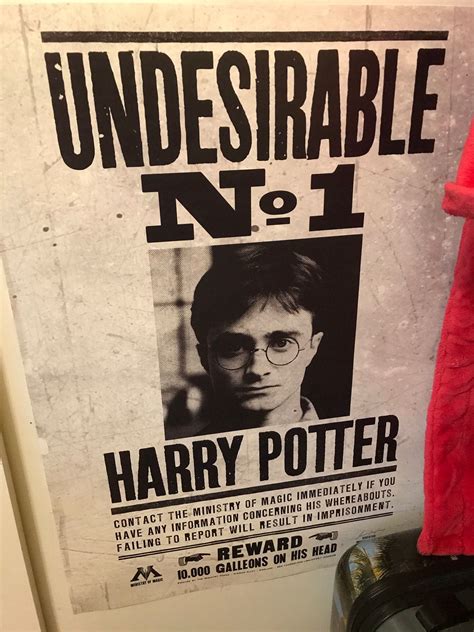 Plakát Harry Potter Undesirable No 1 Fantasyobchod cz