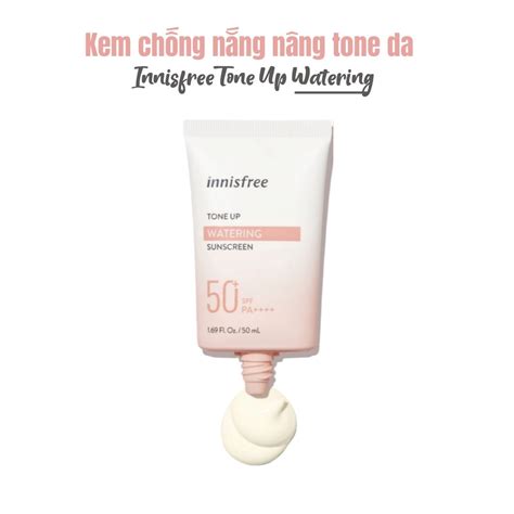 Kem Chống Nắng Innisfree Tone Up Watering Sunscreen SPF50 PA 50ml