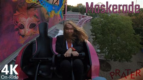 Maskerade K On Ride Wiener Prater Gerstlauer Spinning Coaster