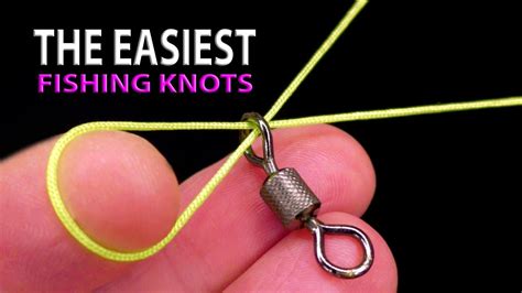 The Easiest Fishing Knots Ever Fishing Knots Best Fishing Knots