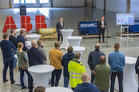 Abb Opened A New Service Workshop For Electrical Motors In Estonia