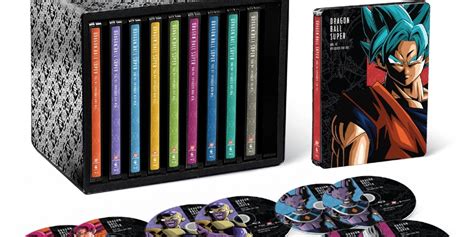 Dragon Ball Super Revela Um Conjunto De Caixas Blu Ray De Steelbook