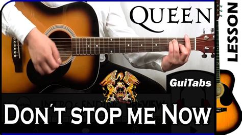 How To Play Don T Stop Me Now 🔥 Queen Guitar Lesson 🎸 Guitabs N°151 Youtube