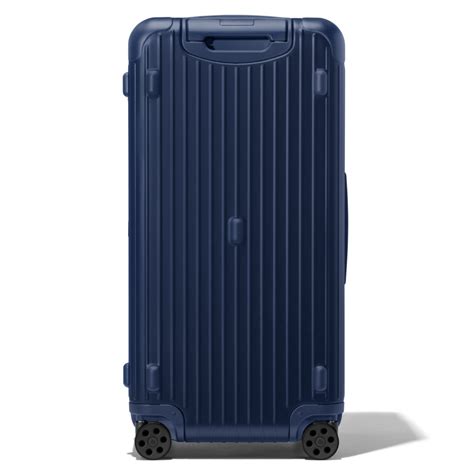 Essential Trunk Plus Large Lightweight Suitcase Matte Blue RIMOWA