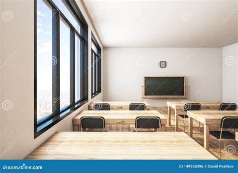 Contemporary Wooden Classroom Stock Illustration Illustration Of Floor Design 149968396