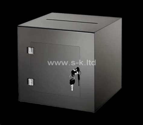 Custom Acrylic Lockable Ballot Donation Collection Box