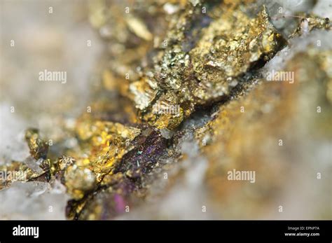 Chalcopyrite It Has The Chemical Formula Cufes Copper Iron Sulfide