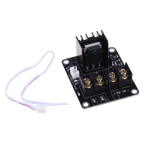 3D Printer Heated Bed Power Module 3D Printer Hot Bed Power Expansion Board MOS Tube High
