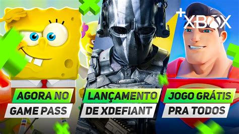 TEM JOGO AGORA no GAME PASS JOGÃO GRÁTIS CHEGANDO LANÇAMENTO de