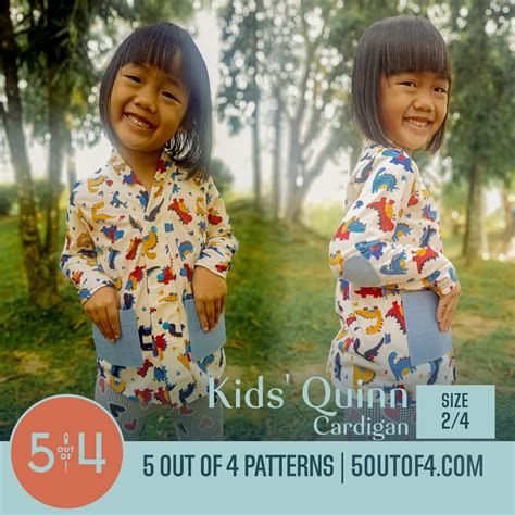 Kids' Quinn Cardigan - 5 out of 4 Patterns