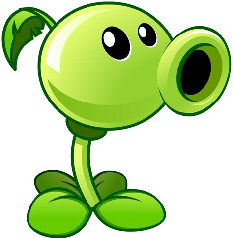 Plants vs Zombies 2 Peashooter by illustation16 on DeviantArt