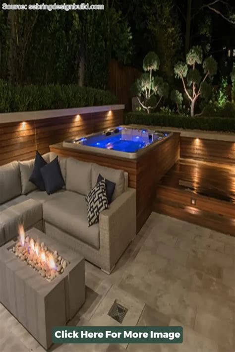 Top Small Backyard Hot Tub Ideas
