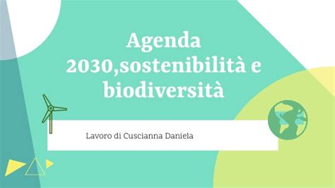 Agenda Sostenibilit E Biodiversit