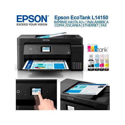 Impresora Multifuncional Epson L Ecotank Imp Cop Sca Fax Adf Usb