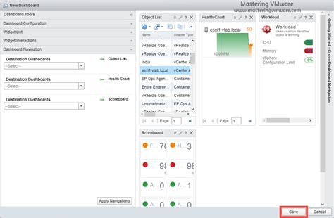 Create Dashboard In VROPS Mastering VMware