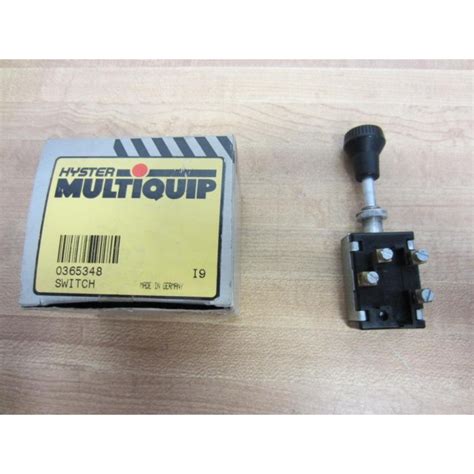 Hyster Multiquip 0365348 Switch Hy 0365348 Used Mara Industrial