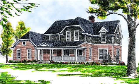 Four-Bedroom Farmhouse Plan - 89112AH | Architectural Designs - House Plans