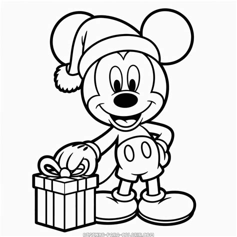Mickey Mouse Desenho Para Colorir - 5