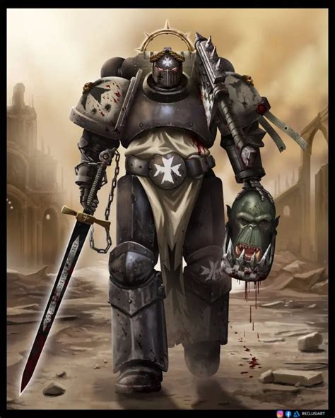 Black Templars Warhammer 40K Artwork - 40K Gallery