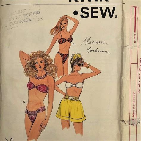 Bikini Sewing Pattern Etsy