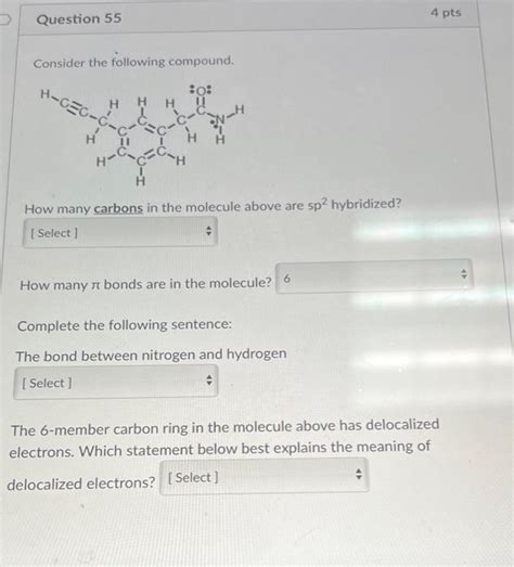 Solved Consider The Following Compound How Many Carbons In Chegg