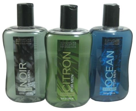 Review Bath And Body Works Signature Collection For Men Body Wash Noir