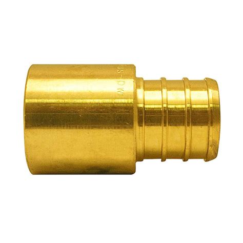 Apollo In Brass Pex Barb X Male Copper Sweat Adapter Apxms