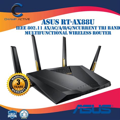 Asus Rt Ax U Gaming Router Lazada