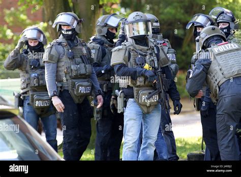 Hamburg Germany Th May Heavily Armed Special Forces Sek Of