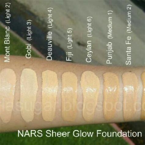 Nars Sheer Glow Foundation Shade Ceylan Free Original Pump Included