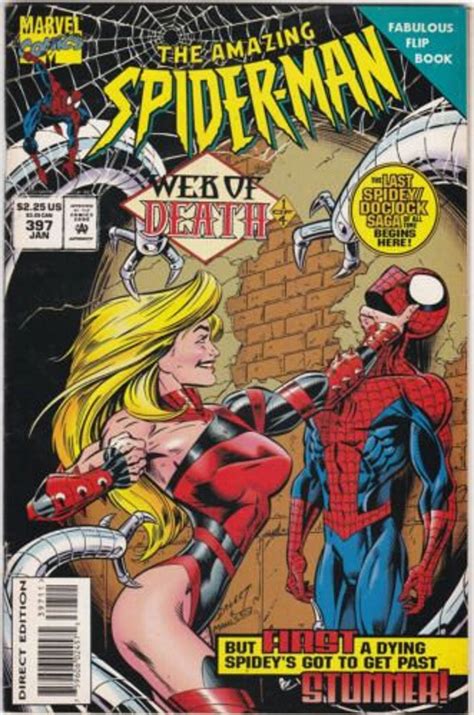 The Amazing Spider Man 397 Marvel 1st Appearance Of Stunner 3560 Etsy