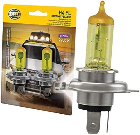 Amazon HELLA H11 YL Twin Blister Xtreme Yellow Bulb 12V 55W 2