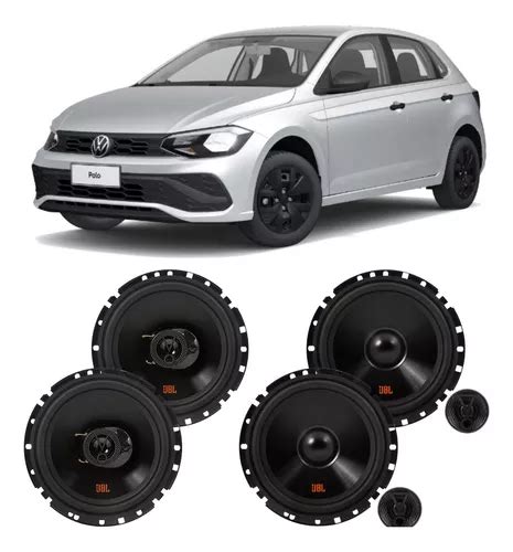 Kit Alto Falantes Vw Novo Polo Jbl Polegada E Kit Vias Frete Gr Tis