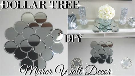 Diy Dollar Tree Mirror Wall Art Diy Dollar Store Glam Room Decor