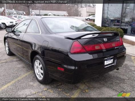 2002 Honda Accord Se Coupe In Nighthawk Black Pearl Photo No 47576684