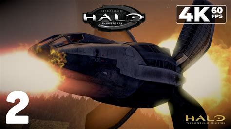 Halo Combat Evolved Anniversary PC 4K60 Co Op Walkthrough Mission