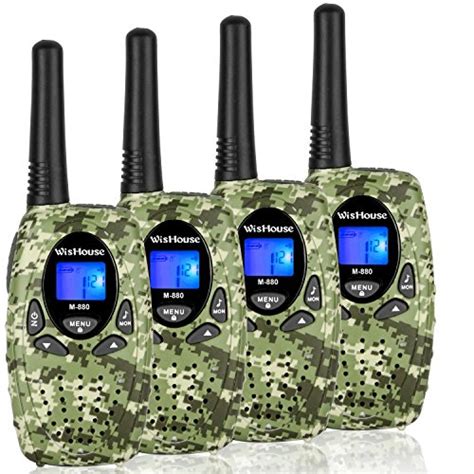 Buy Wishouse Frs Gmrs Walkie Talkies For Adults Uhf Cb 2 Way Radio