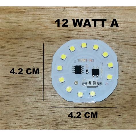 Jual PCB LED SMD 12 WATT A ALUMUNIUM PREMIUM SETARA PHILIPS DRIVER