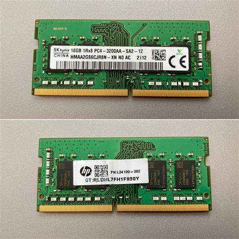 SK Hynix DDR4 3200 16GB RAM PC4-25600 Laptop Notebook SODIMM SO-DIMM ...