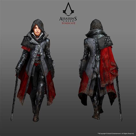 Image Acs Evie Frye Simply Evie Outfit Concept Art  Assassin S Creed Wiki Fandom