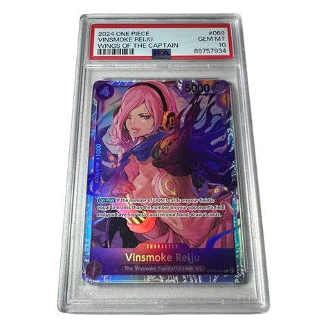 One Piece Wings Of The Captain Vinsmoke Reiju Op Psa Ebay