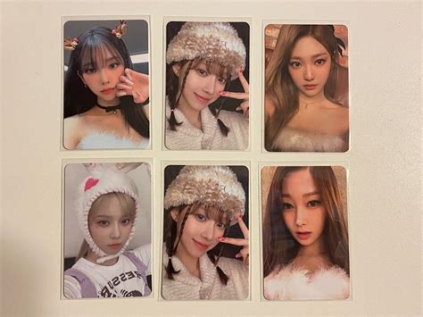 WTS Aespa Karina Winter Giselle Ning Ning Photocard Hobbies Toys