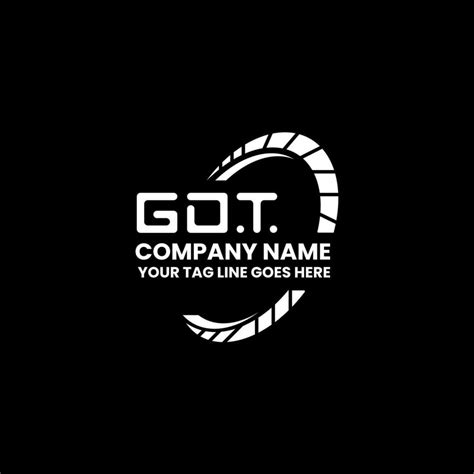 Gdt Letter Logo Creative Design With Vector Graphic Gdt Simple And