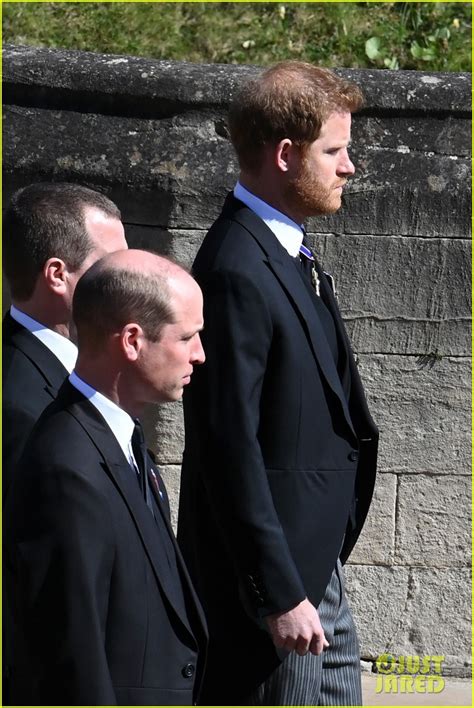 Prince Wiliam & Prince Harry Reunite, Walk Together in Prince Philip's ...