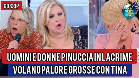 Uomini E Donne Scoppia La Lite Di Pinuccia Con Tina Cipollari Finisce