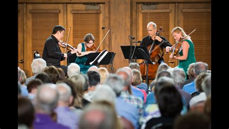 New York Philharmonic String Quartet Nocturne In Vail Youtube