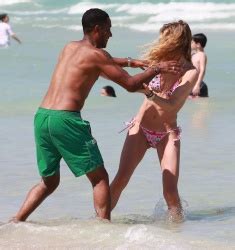 Doutzen Kroes Wearing A Bikini On The Beach In Miami 4 28 13 MQ HQ Adds Phun Org Forum